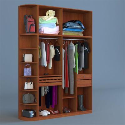 China Easy assemble cheap modern design bedroom clothes furniture wardrobe wardrobe cabinets for sale