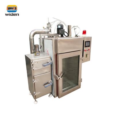 China High Capacity Fish Equipment Bacon Doner Kabab Smoking Machine for sale