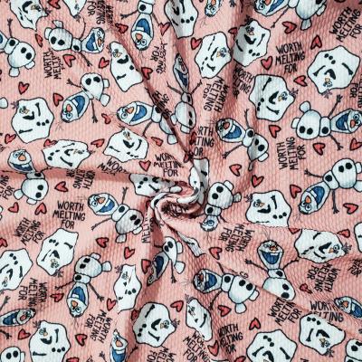 China Free Sample Digitally Printed Spandex Jacquard Liverpool Bullet Tear-Resistant Customized Fabric For Headwrap Hair Bow By The Yard for sale