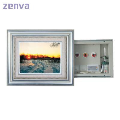 China Hospital Beauty Picture Frame Type Bed Head Unit On The Wall for sale