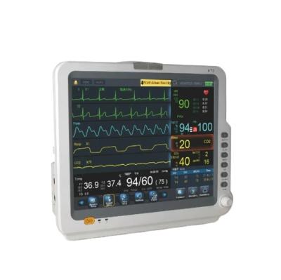 China Metal CE Approved Plug-in Medical Portable Multi Parameter Monitor for sale