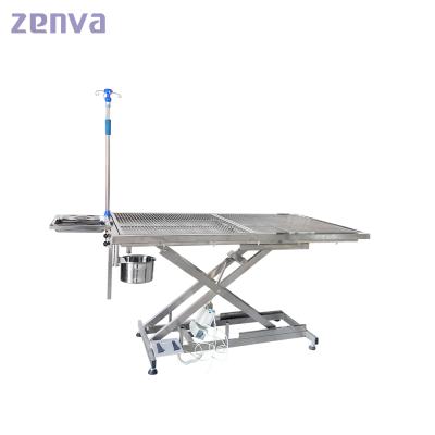 China Stainless Steel Viable Veterinary Clinic Equipment Electric Veterinarian Examination Table For Sale for sale