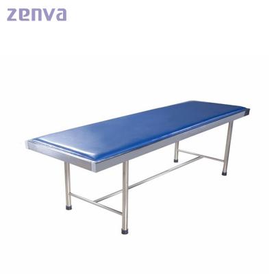 China Single Examination Bed Stainless Steel Hospital Room Hospital Medical Clinical Couch For Sale for sale