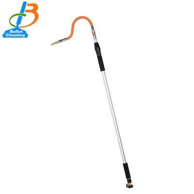 China Multi Sustainable Aluminum Telescopic Water Gutter Cleaner Wand Water Gutter Purpose Household High Pressure Washer Suction Land for sale