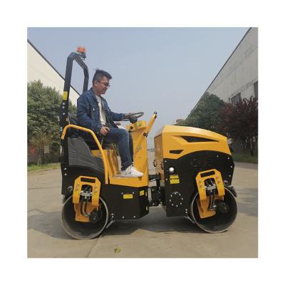 China Other Factory Sale ST1200 Double-drive Single-vibration Mini Compactor Road Roller for sale