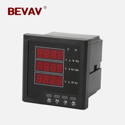 China XD194E-7S4 digital multifunction three phase energy meter with modbus electricity meter / KWH meter XD194E-9S4 for sale