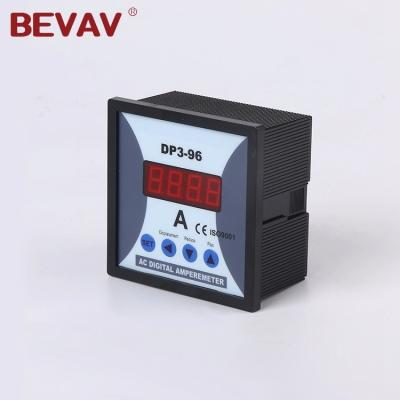 China BEVAV A+ XD96-A Quality Single Phase Amp AC Digital Multimeter 96x96 Panel Meter for sale