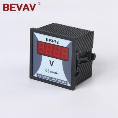 China Measurement Grade BEVAV A+ Single Phase AC Voltage Meter, Digital Voltmeter for sale