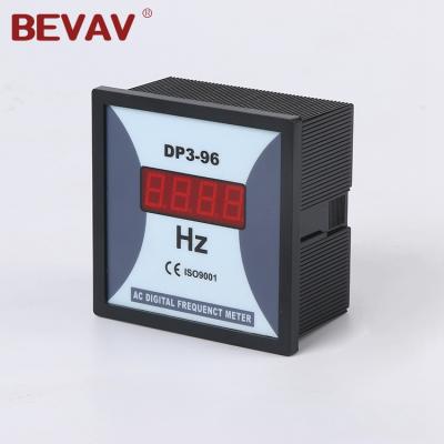 China Hertz BEVAV A+ Quality Single Phase AC Frequency Meter Hertz Meter Monitor Meter for sale