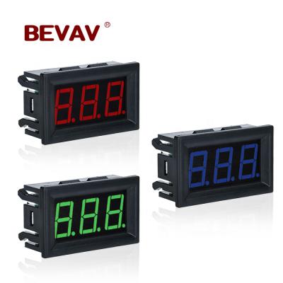 China 0.56 Inch LED Digital Voltmeter DC7V-120V Connection Reverse Protection DVM368 Two Wire DC Digital Display Voltage Meter for sale