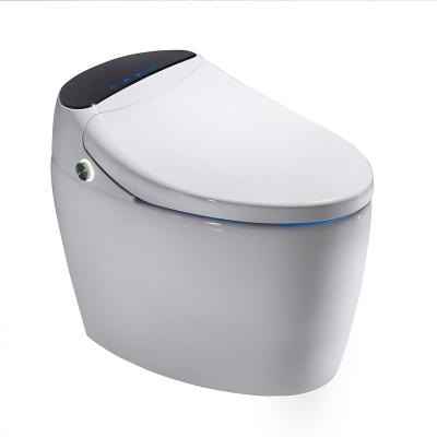 China Double-flow Smart Toilet Auto Flush Technology Electric Built-in Intelligent One Piece Home for sale