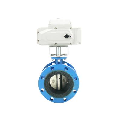 China General sell well new type electric flange butterfly valve midline electric butterfly valve for sale