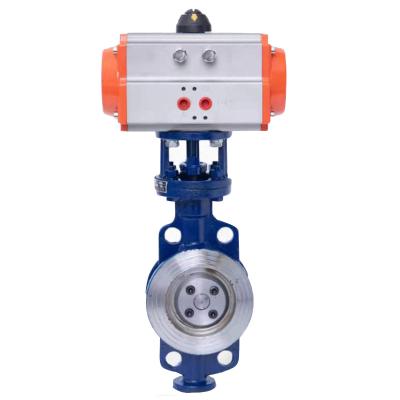 China Corrosion Resistance Quick Install DN50-DN150 Sanitary Pneumatic Actuator Butterfly Valve Pneumatic Butterfly Valve for sale