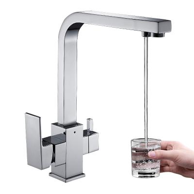 China Other kitchen faucets hot and cold water kitchen sink mixer tap filtered kitchen faucets for sale