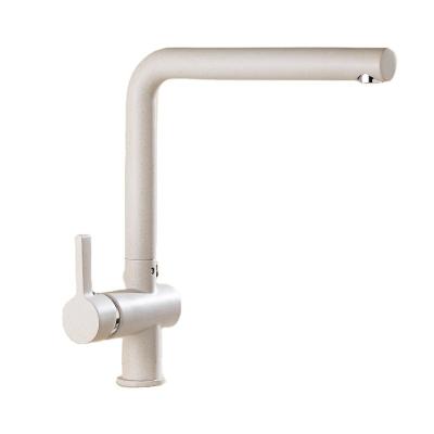 China Hot And Cold Water Kitchen Sink Faucet Kitchens Faucets On The Other Black Beige Outdoor Single Handle for sale