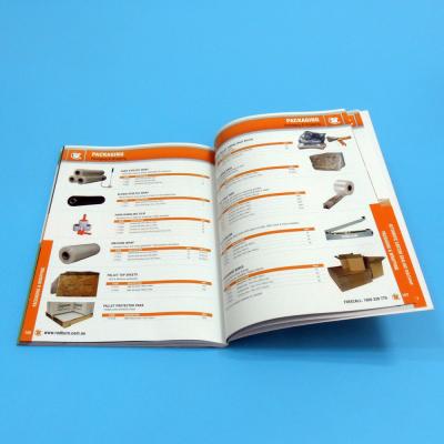 China Paper / Paperboard Perfect Binding Catalogue Printing Service Customized A4 / A3 / A5 for sale