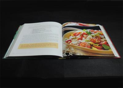 China Laminación mate de encargo colorida A4 B5 del servicio de impresión del libro del cocinero en venta