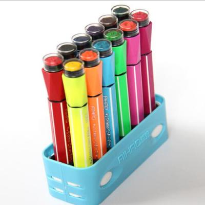 China Waterproof Multi Color Highlighter Pen With Stamp for sale