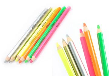 China Colorful Personalized Dry Highlighter Pencil For Kids for sale