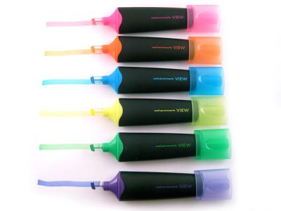 China Flourescent Highlighter Maker Pen Waterproof With Multi Colored for sale