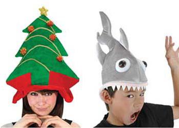 China Personalized Christmas Tree Plush Hats for sale