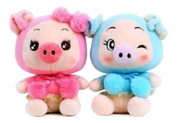 China Educational Recording Talking Plush Pig Doll for sale