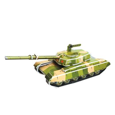 China Cartoon Toy Zilipoo Return Gifts For Birthday DIY Assembly Tank Kids Educational Toys Puzzle 3D for sale