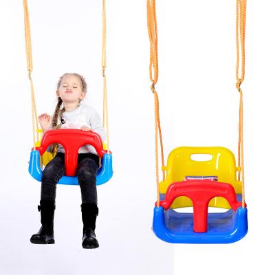 China EN71 Outdoor Plastic Game Swing Seat Toy Swings Free Sample For Baby Kids Swing for sale