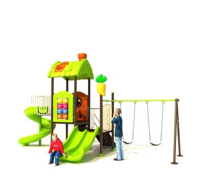 China Outdoor PE Children Playground Equipment For Park Amusement Swing Set Playground for sale