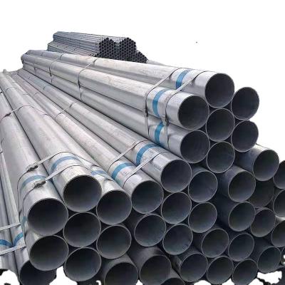 China Liquid Pipe Hot Dip Galvanized Round Steel Pipe Galvanized Steel Pipe Galvanized Tube For Construction for sale