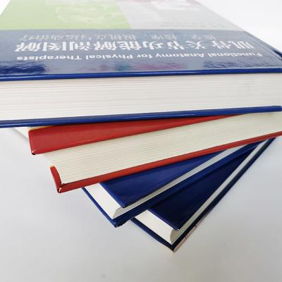 China hard cover book printing China supplier hardcover English medicine book printing for sale