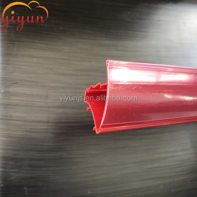 China Supermaerket show pvc label holder P1016 for sale