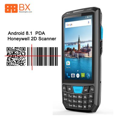 China BX-T80 Honeywell 1D 2D Android Handheld Computer BX-T80 Barcode Scanner PDA 4GLTE BT Wifi NFC Rfid Reader for sale