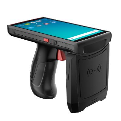 China Computer BX S70 Android 9.0 Computer BX S70 Android 9.0 Pistol Grip PDA Long Range 10m Rugged Industrial Logistic UHF RFID Handheld Wireless Reader With GPS for sale