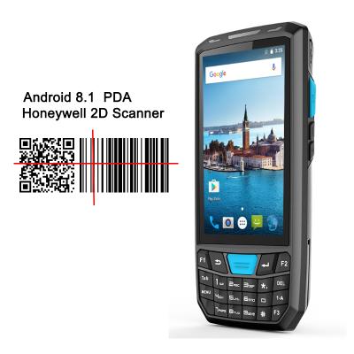 China Baoxing BX T80 Rugged Handheld Computer Android 8.1 PDA 2D QR Android 8.1 Barcode Scanner for sale