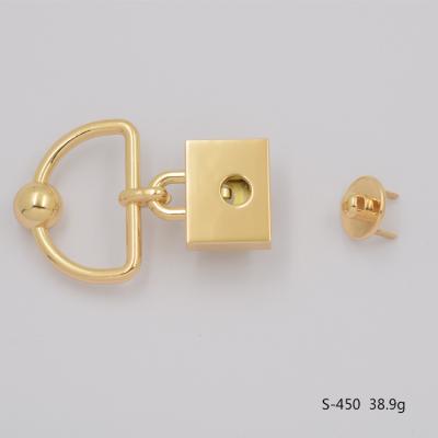 China Fashion bag metal push lock press lock metal push lock. .etc for the bag for sale