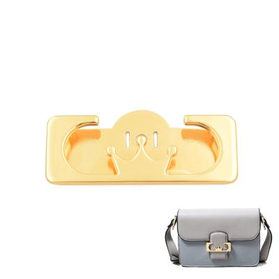 China Metal crown shape leather bag locks of the bag. .etc with magnetic lock for purse for sale