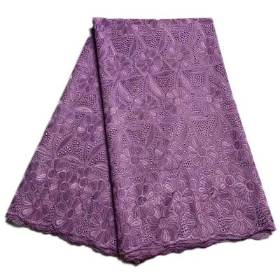 China Cheap Viable Factory Swiss Voile Lace Fabric 100% Cotton Lace for sale