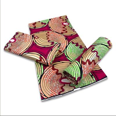 China 2021 Sustainable High Quality 100% Cotton African Ankara Wax Printed Fabric for sale