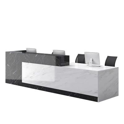 China White Office Front Desk Sales Reception Desk Executive (The Other) Hot Selling Adjustable Small Counter Modern for sale