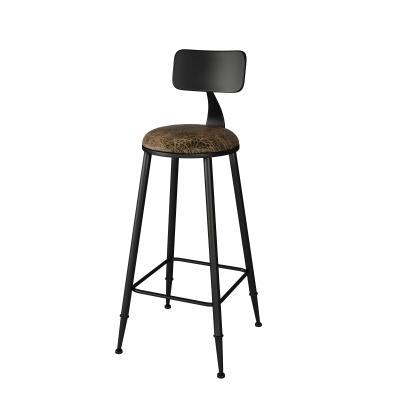 China 2021 hot sale modern commercial counter stools with back restaurant bar stool chair tall chair and cafe counter for sale