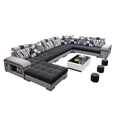 China Simple Modern Living Room Decorated Nordic Fabric Sofa L Shape Can Be Wash Dismantled for sale