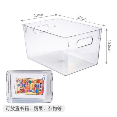 China Wholesale Disposable Plastic Fridge Organizer Kitchen Fridge Organizer Bins Save Space for sale