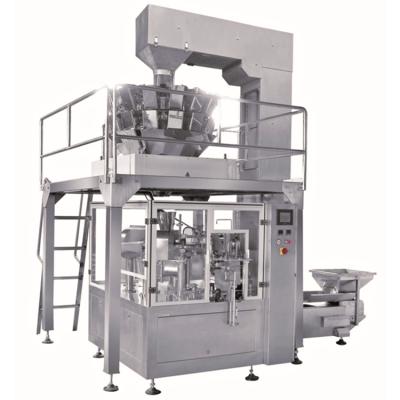 China Automatic Food Premade Bag Pellet Packaging Weighing And Filling Machine for sale