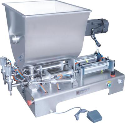 China ONE head cheap semi-automatic chemical liquid/paste filling machine, piston liquid filling machine for sale