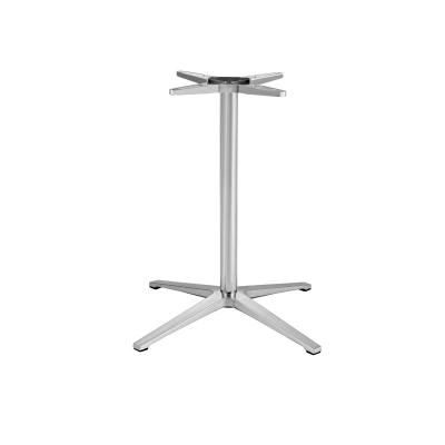 China Direct Square Tube Table Base (Height) Table Base Adjustable Cross Furniture With Aluminum Leg for sale