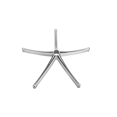 China New Design Aluminum Alloy Modern Five Star Foot Swivel Caster Accessories Chassis Chair Base for sale