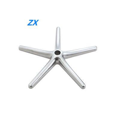 China Modern Five Star Chair Base Desk Counter Office Chair Base Boss Aluminum Alloy Frame Hardware Accessories for sale