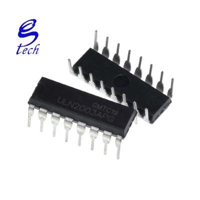 China Bipolar row 7 NPN Darlington 50V 500mA uln2003 uln2003AN Uln2003AN integrated circuits transistor for sale