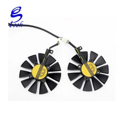 China 87MM DC12V 0.40A Graphics Card Graphics Card Fan For ASUS DOUBLE GeForce GTX1060-O6G PLD09210S12HH Cooler Fan for sale